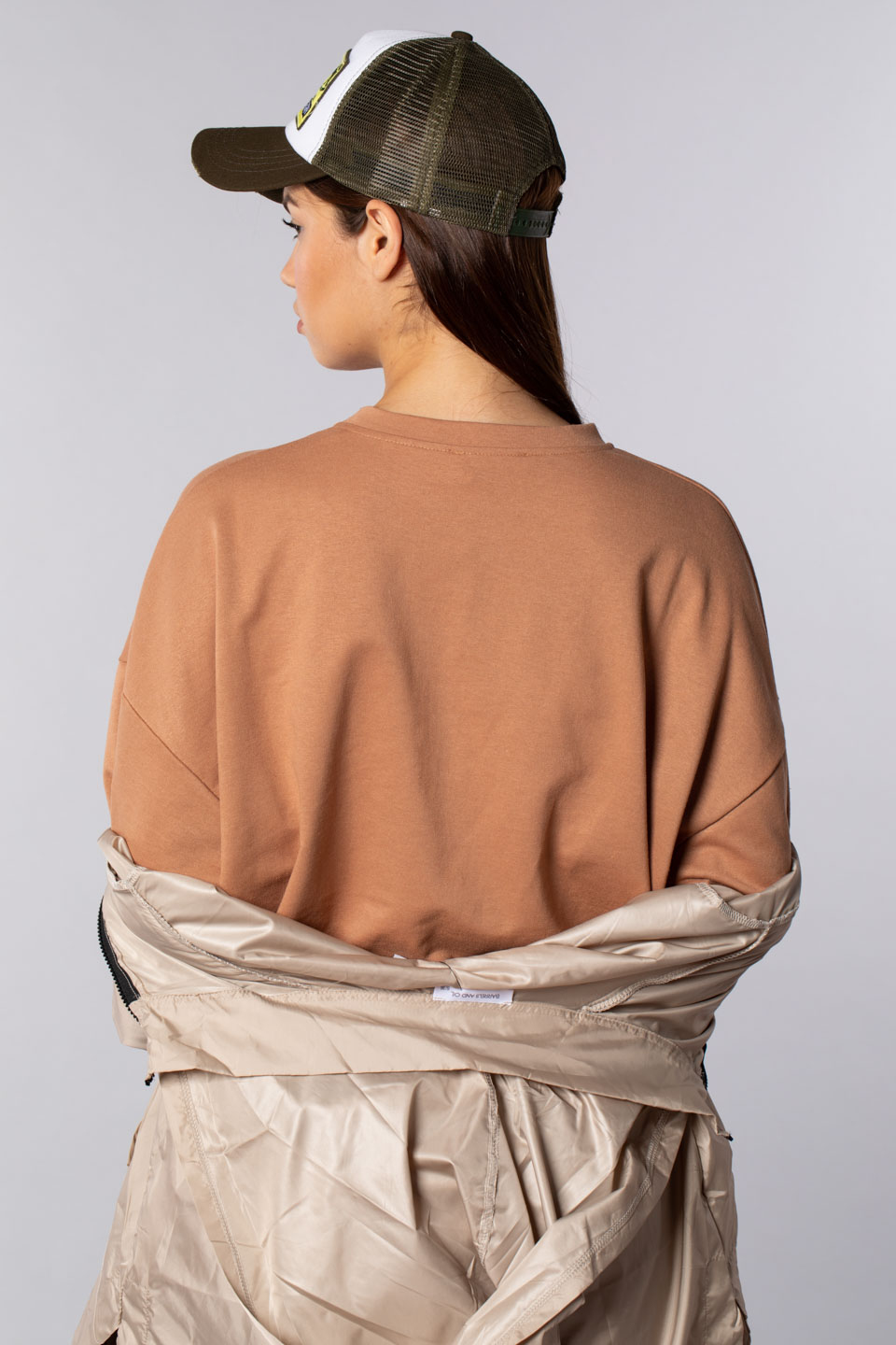 Ucla baskılı sweatshırt-502 Bisküvi