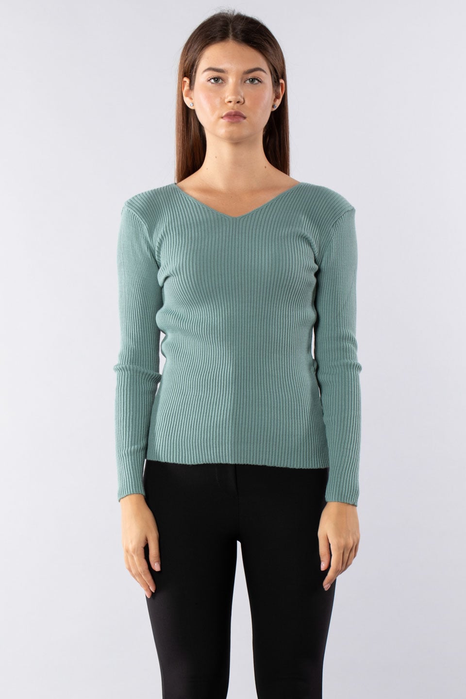 V yaka triko body-2141 Mint