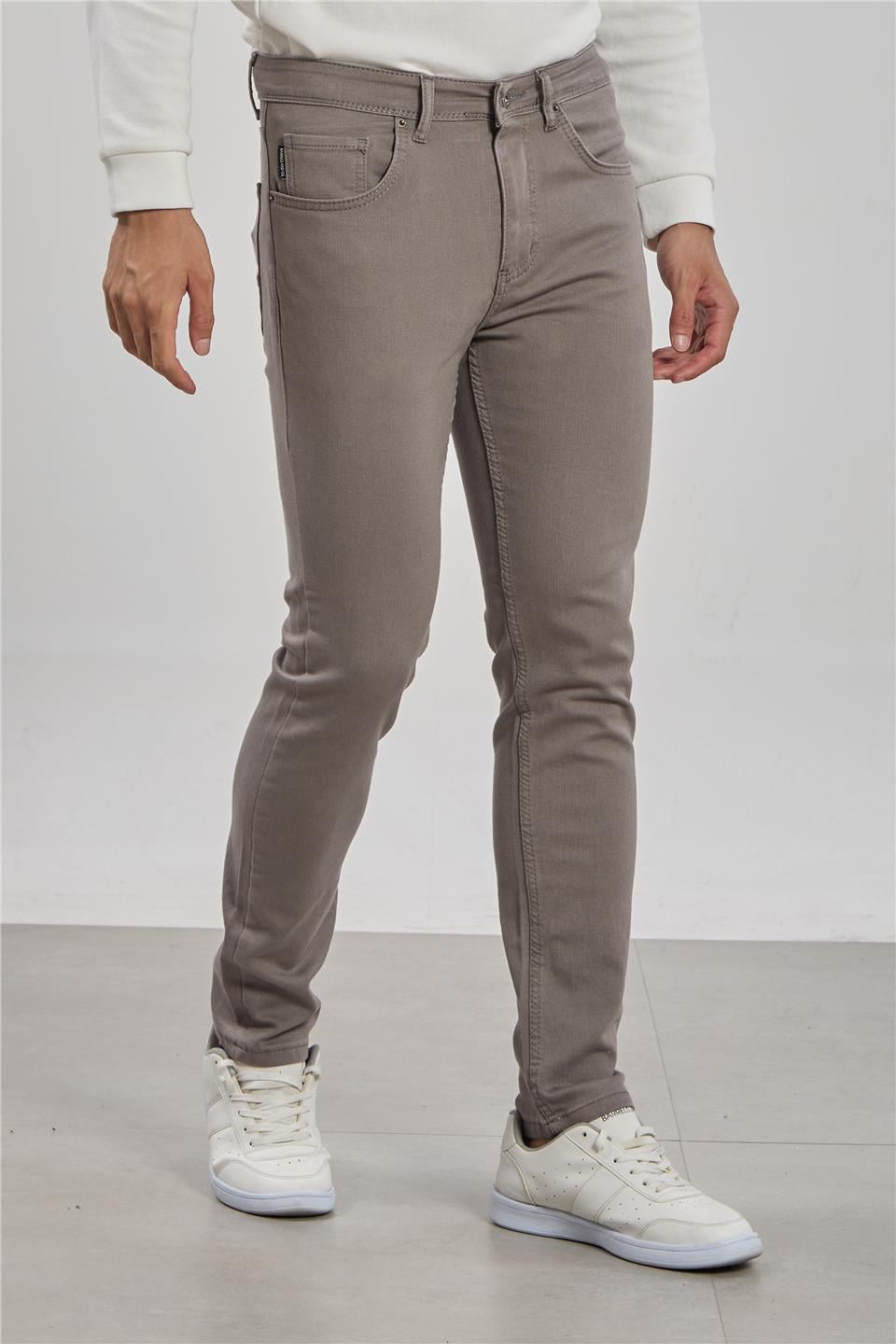 Vegas regular fit pantolon-2972 Vizon