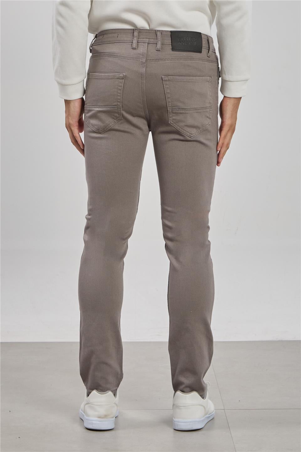 Vegas regular fit pantolon-2972 Vizon