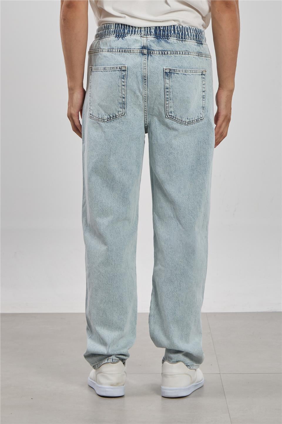Yandan dikiş detaylı tokyo jean pantolon-1595 Mavi Kar Y.