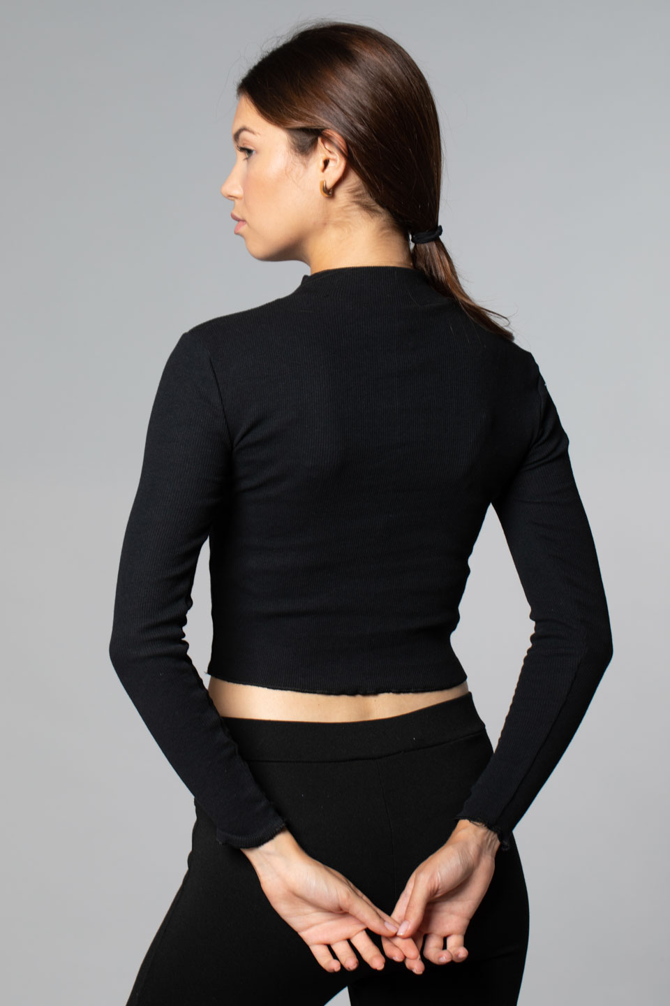 Yarım Balıkçı Body-Siyah