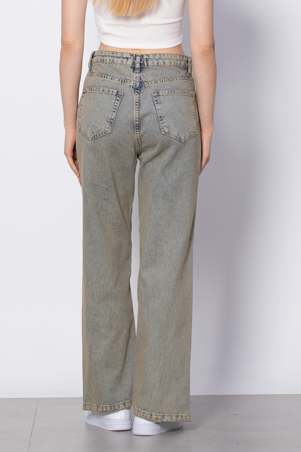 Yüksek Bel Jean Pantolon - Tint Kar Y.