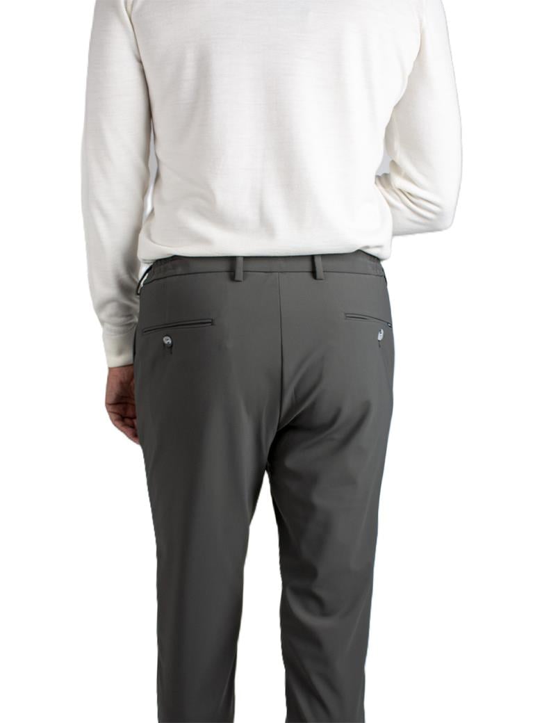 Regular Fit Belden Bağlamalı Antrasit Jogger Pantolon