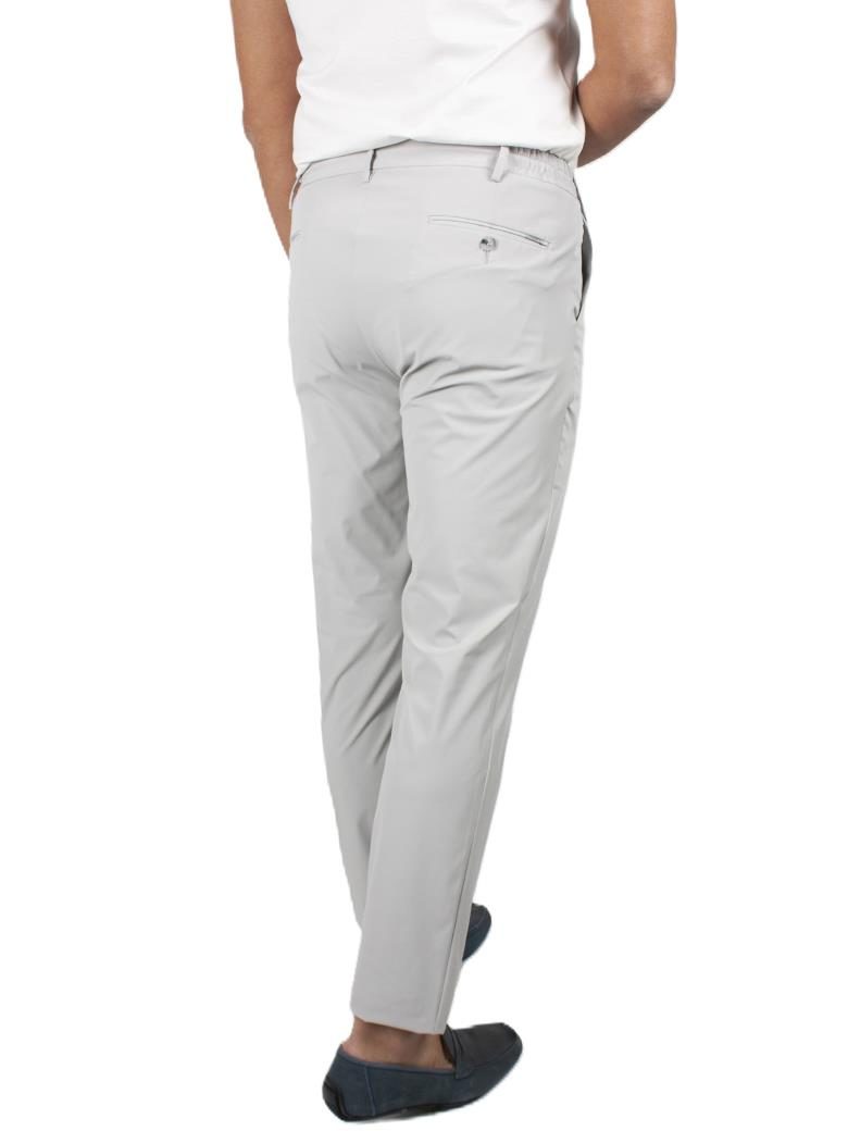 Regular Fit Beli Bağlamalı Yan Cepli Esnek Açık Gri Jogger Pantolon