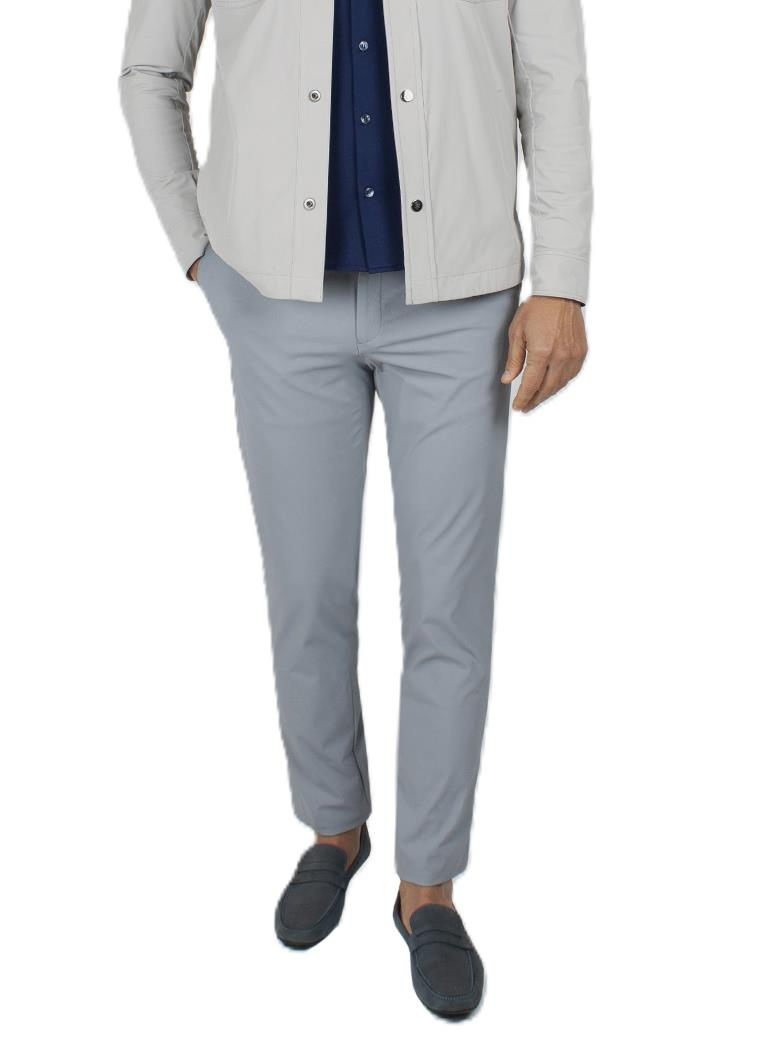 Regular Fit Beli Bağlamalı Yan Cepli Esnek Fitilli Gri Jogger Pantolon
