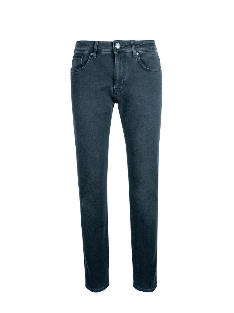 Regular Fit Mavi Pamuklu Likralı Kot Pantolon