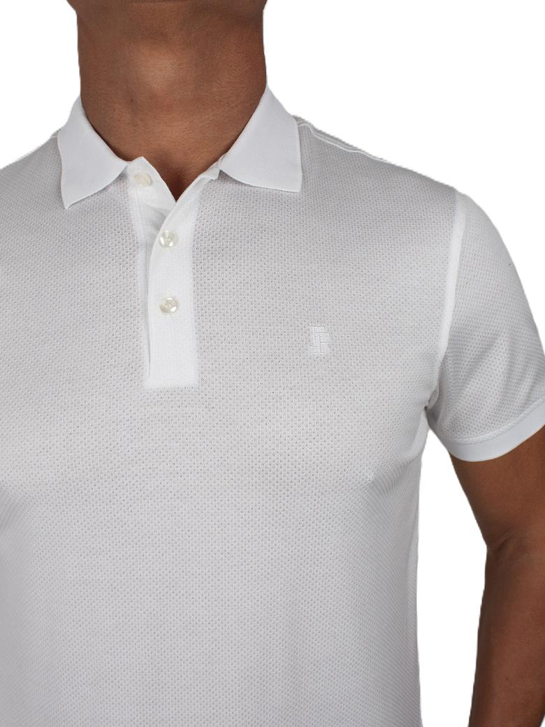 Regular Fit Merserize %100 Pamuk Beyaz Polo Yaka Tişört