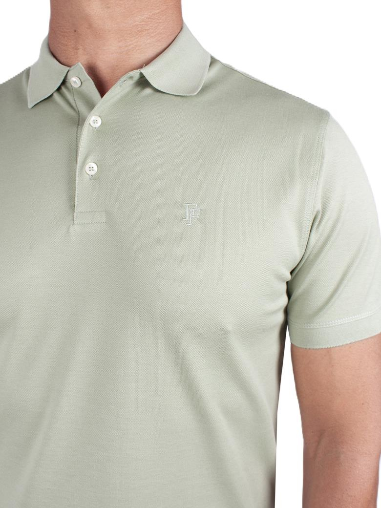 Regular Fit Merserize %100 Pamuk Yeşil Polo Yaka Tişört