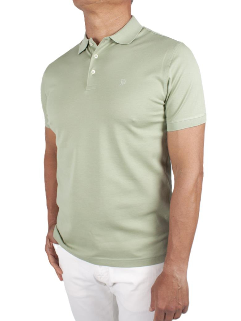 Regular Fit Merserize %100 Pamuk Yeşil Polo Yaka Tişört
