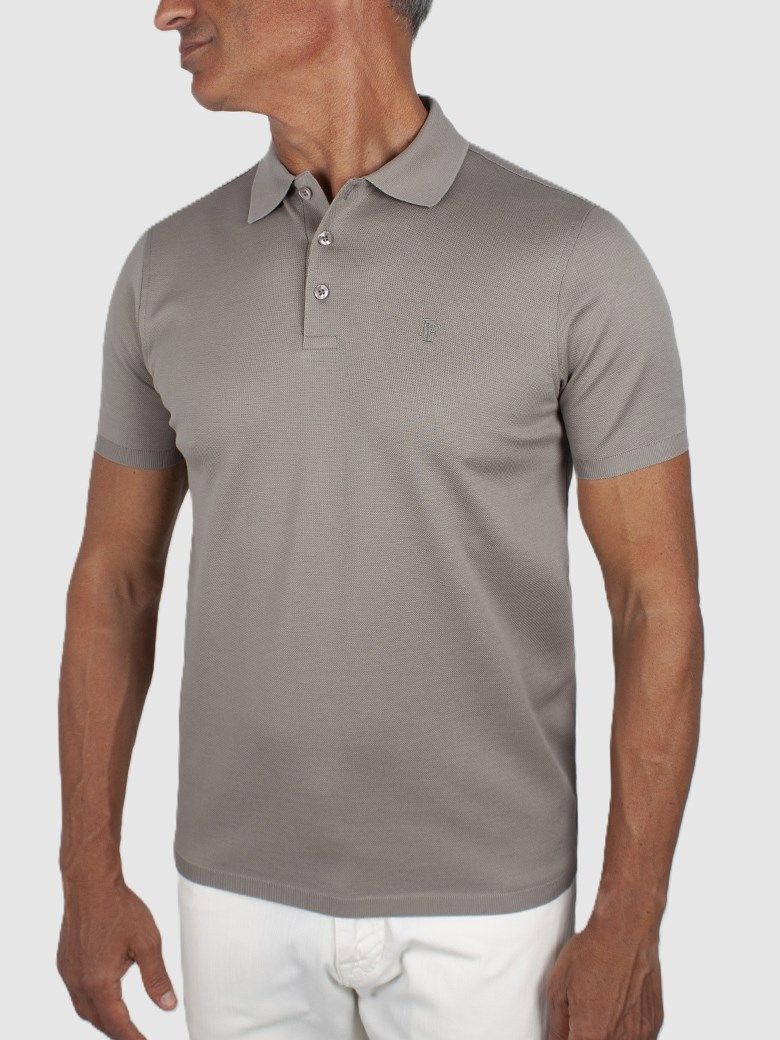 Regular Fit Merserize Vizon Polo Yaka Tişört