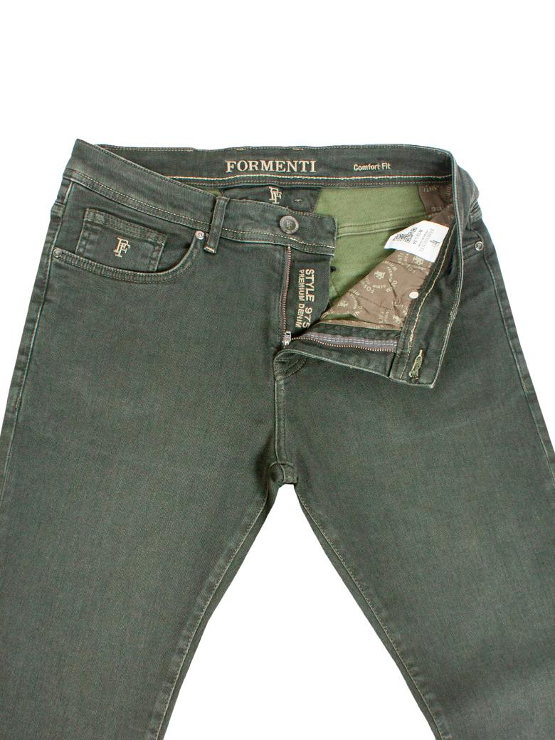 Regular Fit Normal Kesim Likralı Antrasit Denim Kot Pantolon