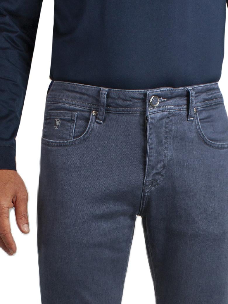 Regular Fit Normal Kesim Likralı Antrasit Denim Kot Pantolon
