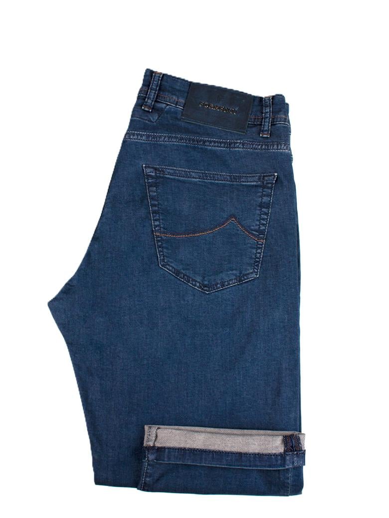 Regular Fit Normal Kesim Likralı Gece Mavisi Kot Pantolon