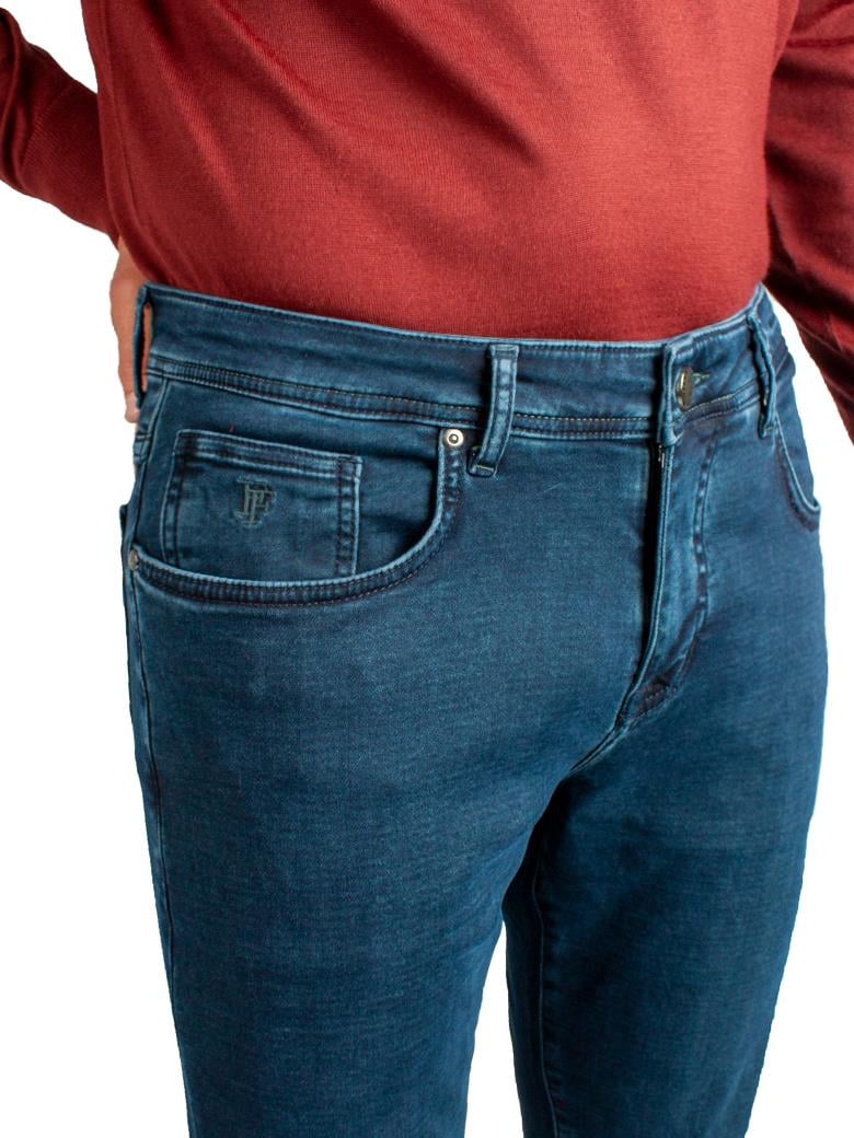 Regular Fit Normal Kesim Likralı Haki Denim Kot Pantolon