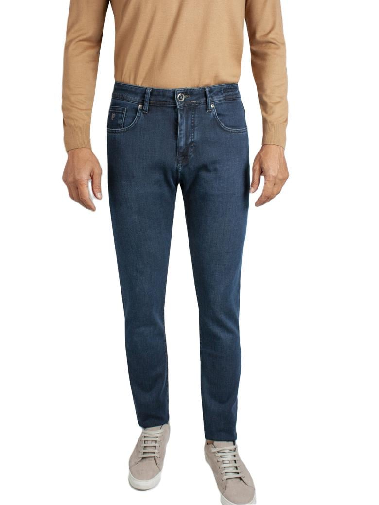 Regular Fit Normal Kesim Likralı Haki Denim Kot Pantolon