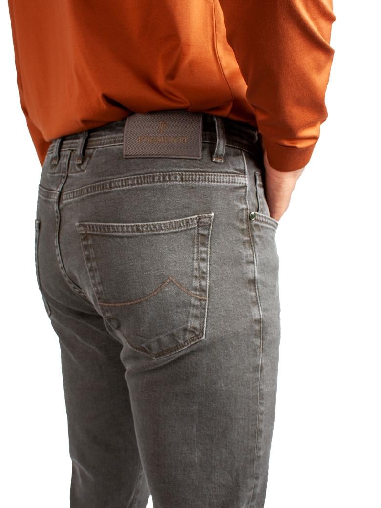 Regular Fit Normal Kesim Likralı Haki Denim Kot Pantolon