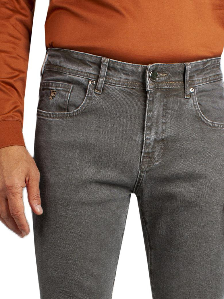 Regular Fit Normal Kesim Likralı Haki Denim Kot Pantolon