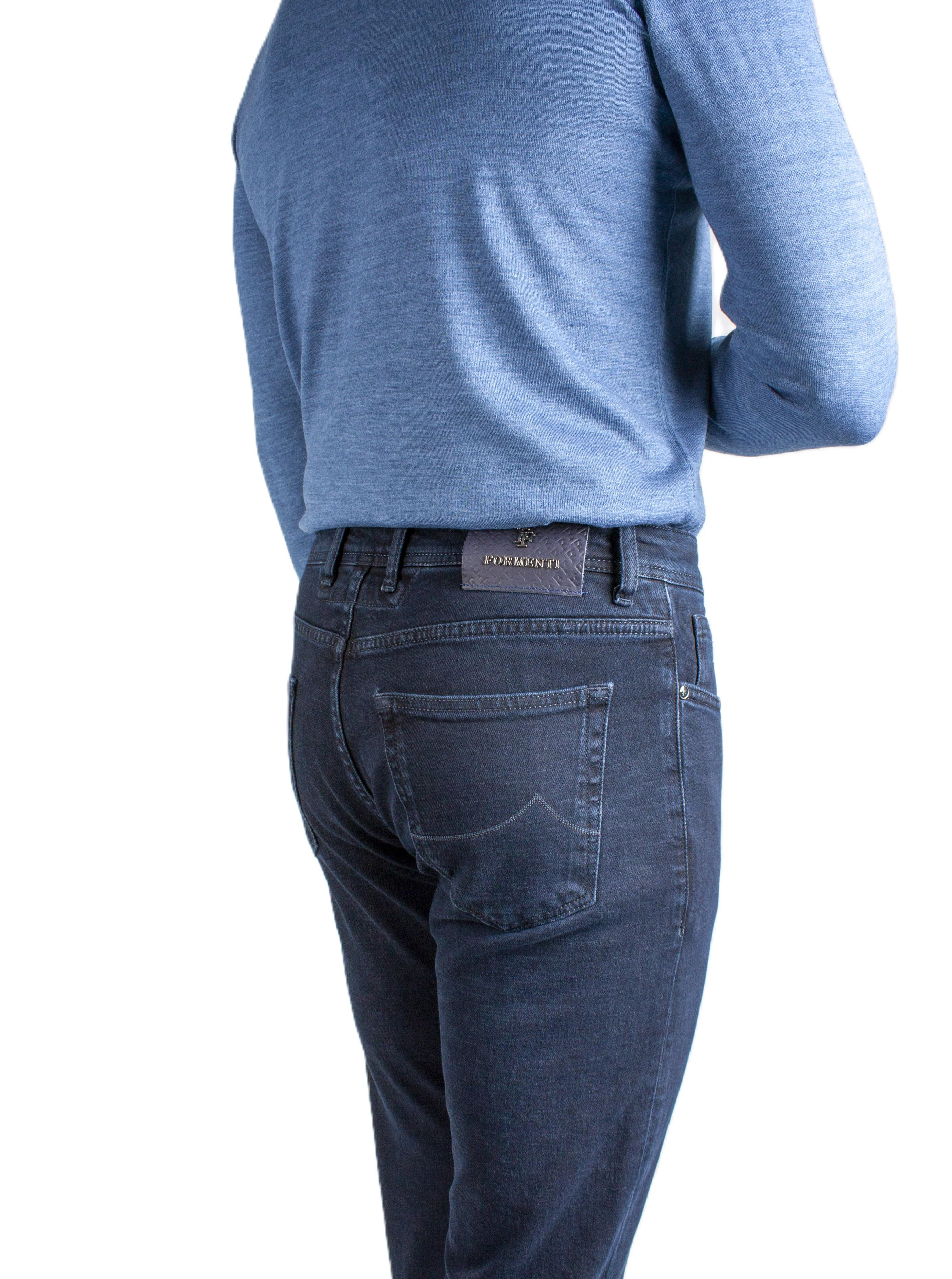 Regular Fit Normal Kesim Likralı Siyah Denim Kot Pantolon