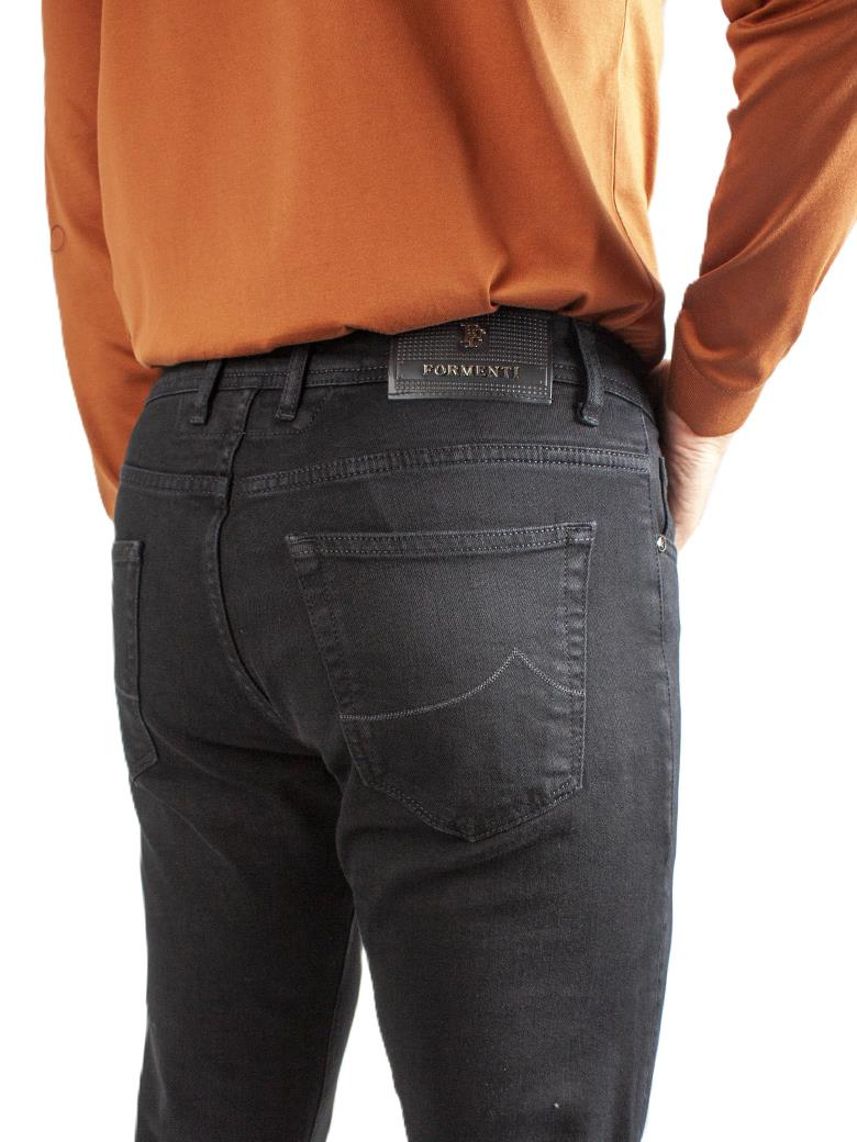 Regular Fit Normal Kesim Likralı Siyah Denim Kot Pantolon