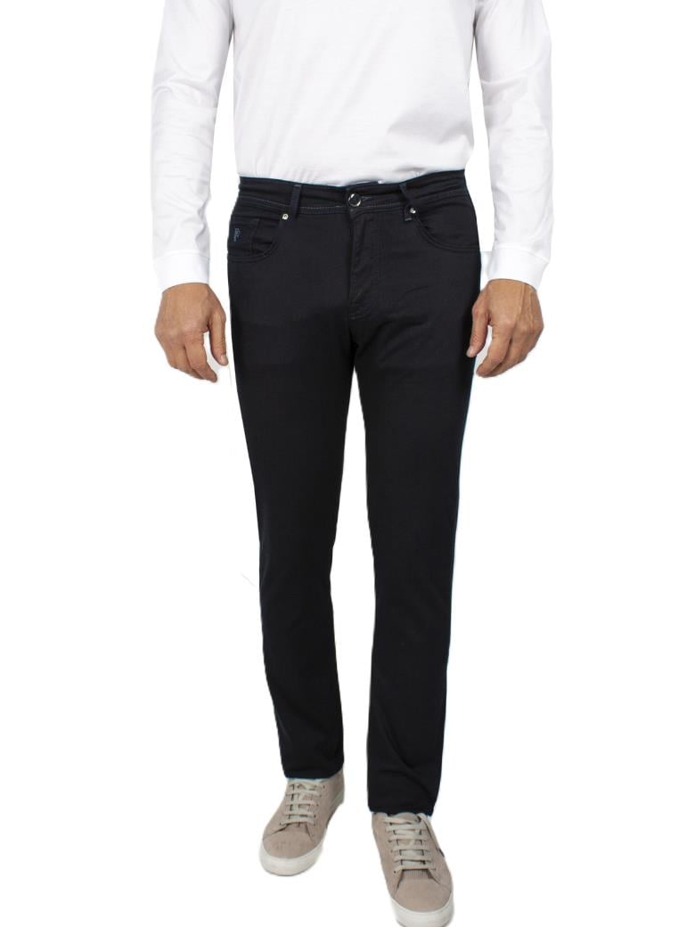 Regular Fit Normal Kesim Likralı Siyah Kot Pantolon