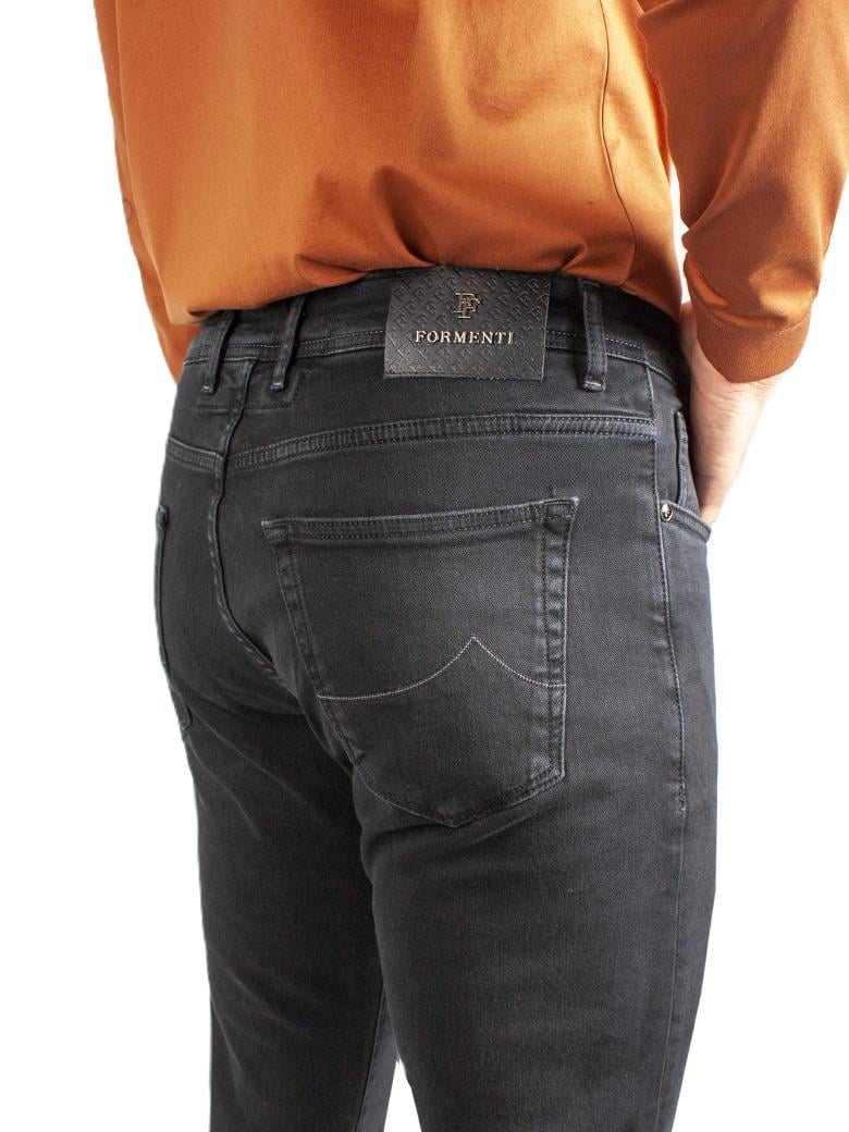 Regular Fit Normal Kesim Likralı Siyah Denim Kot Pantolon