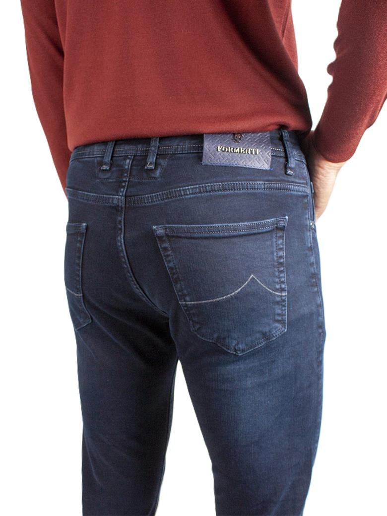 Regular Fit Normal Kesim Likralı Siyah Denim Kot Pantolon