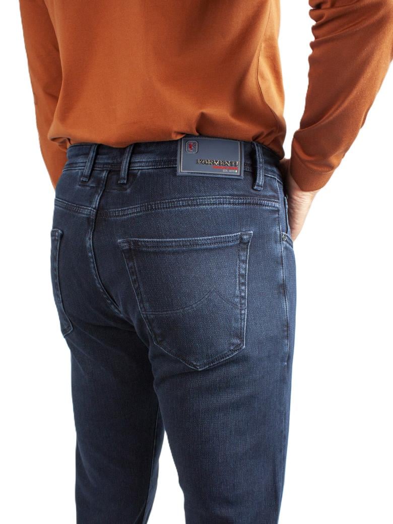 Regular Fit Normal Kesim Likralı Siyah Denim Kot Pantolon