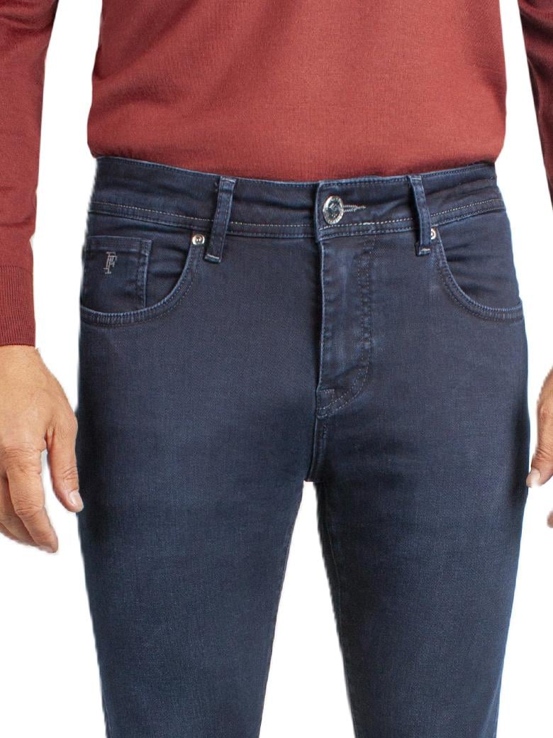Regular Fit Normal Kesim Likralı Siyah Denim Kot Pantolon