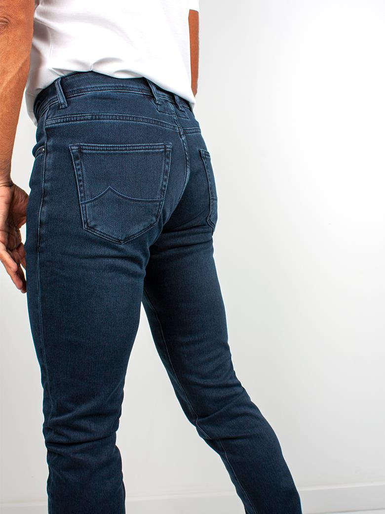 Regular Fit Saks Pamuklu Likralı Kot Pantolon