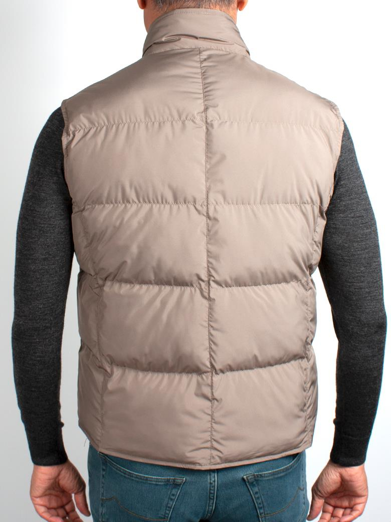 Standart Fit Dik Yaka Vizon Yelek