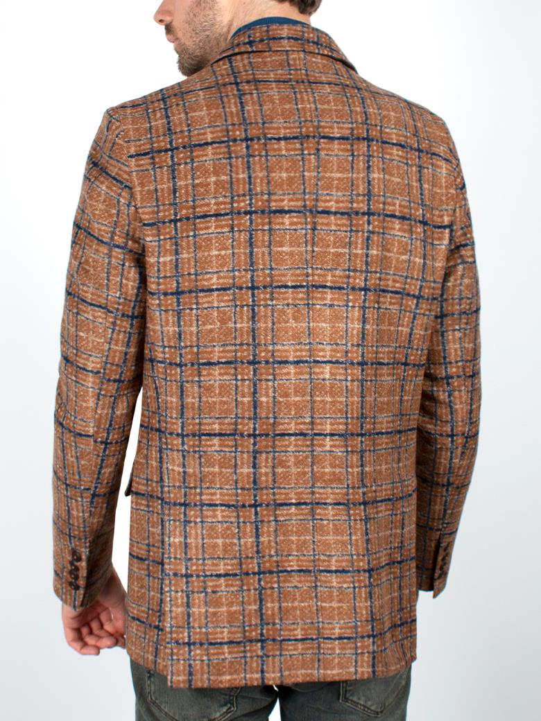 Standart Fit Hardal Yün Ceket