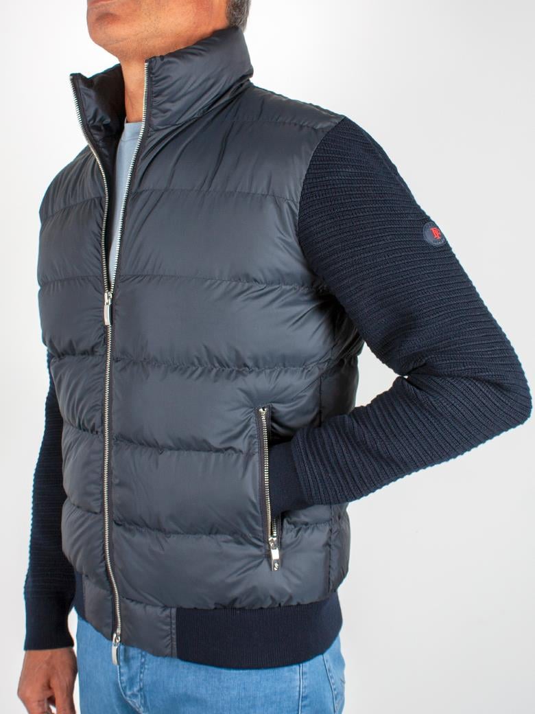 Standart Fit Lacivert Yün Triko Mont