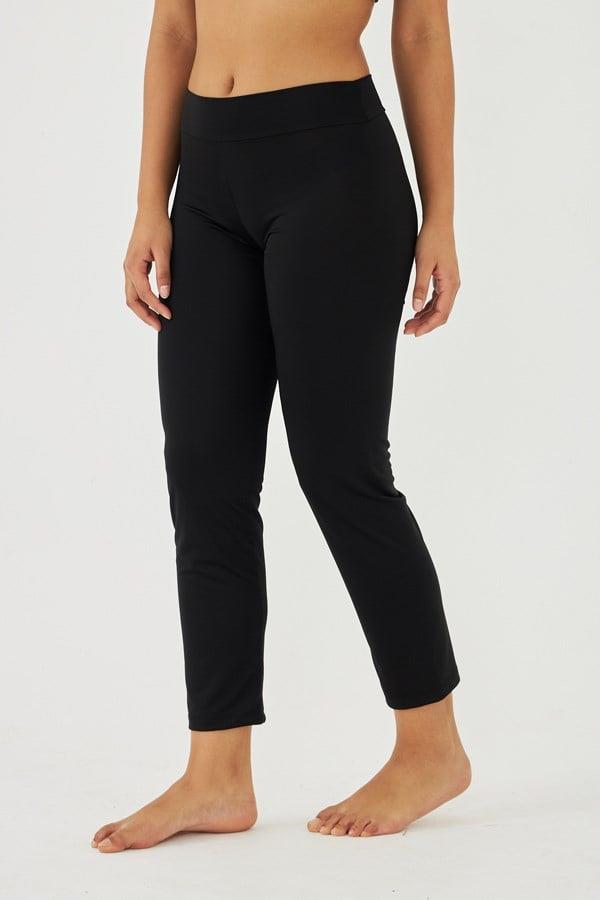 Starinci MayoLikralı Uzun Tayt Siyah Lastikli Bel