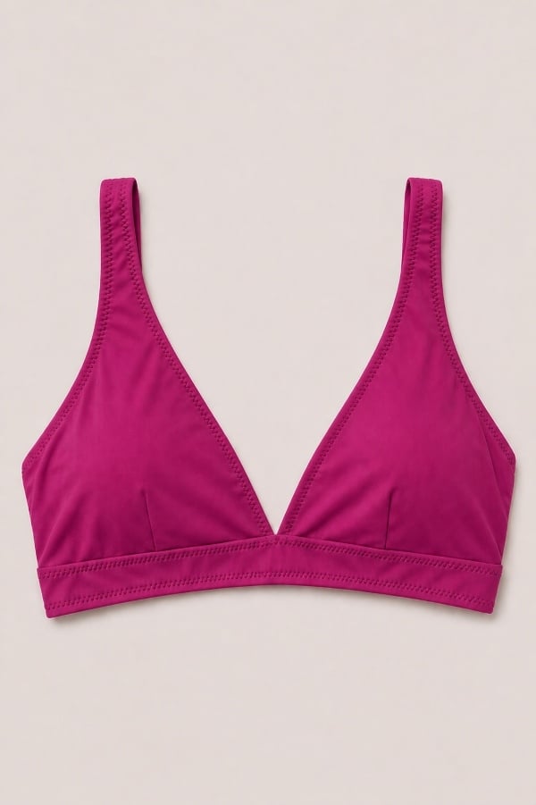 Starinci MayoFuşya Bralet Bikini Üstü Ayarlanabilir Askılı