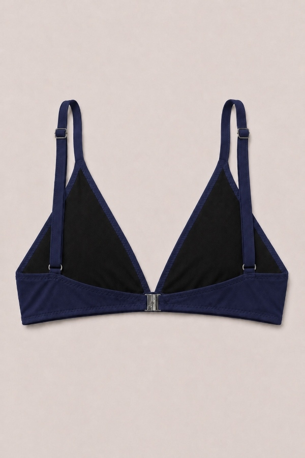 Starinci MayoLacivert Bralet Bikini Üstü Ayarlanabilir Askılı