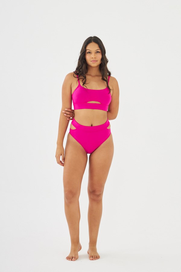 Starinci MayoStarinci Kemerli Pembe Toparlayıcı Bikini Takımı