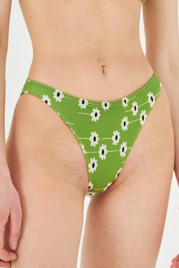 Starinci MayoStarinci Papatya Desenli Telli Toparlayıcı Bikini Takımı