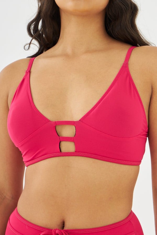 Starinci MayoStarinci Yüksek Bel Bağlamalı Üçgen Bikini 