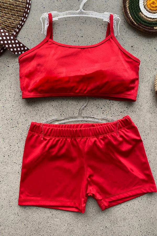 Starinci MayoGenç Bady Sporcu Bikini Takımı Kırmızı 