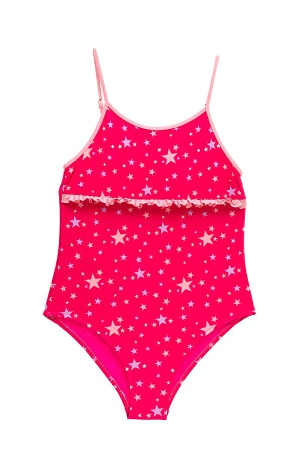 Starinci MayoStarinci Yıldızlar Serisi Çocuk Mayo Pembe