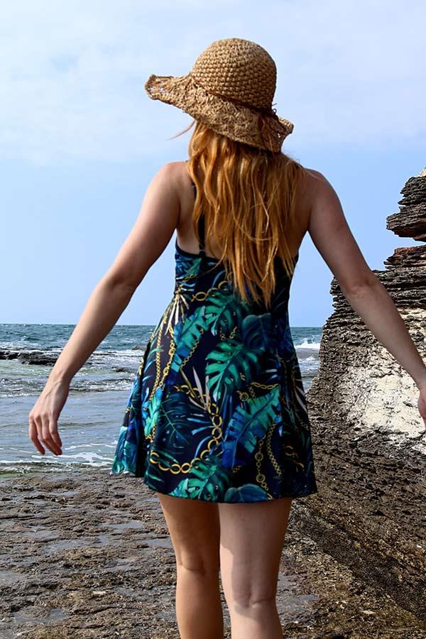 Starinci MayoEtekli Mayo İnce Askılı Yarı Kapalı Yeşil