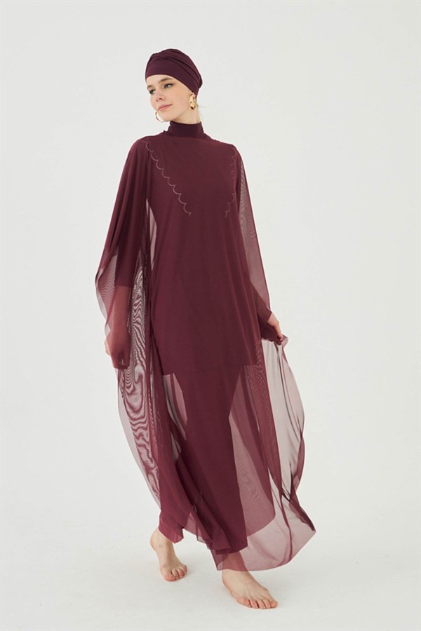 Starinci MayoStarinci Mayo Tesettür Pareo Bordp p22/43