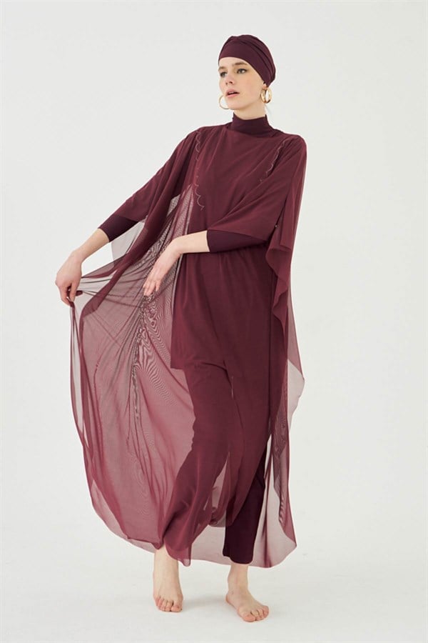 Starinci MayoStarinci Mayo Tesettür Pareo Bordp p22/43