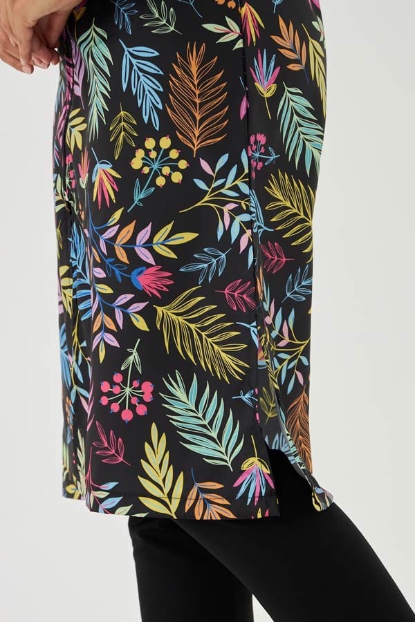 Starinci MayoStarinci Renkli Yapraklar Tam Kapalı Tesettür Mayo