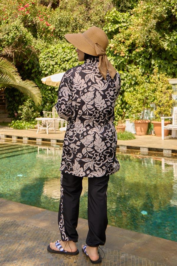 Starinci MayoTam Kapalı Mayo Paraşüt Kanguru Model Siyah Beyaz Tasarım