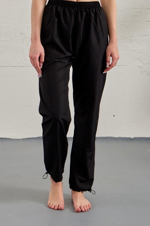 Starinci MayoTesettür Mayo Altı Dokuma Kumaş Paraşüt Tek Alt Siyah