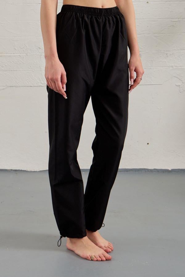 Starinci MayoTesettür Mayo Altı Dokuma Kumaş Paraşüt Tek Alt Siyah