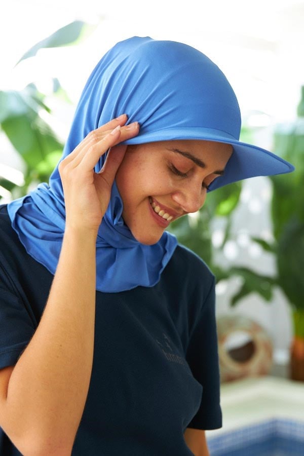 Starinci MayoStarinci Kadın Tesettür Bone Siperli Açık Mavi