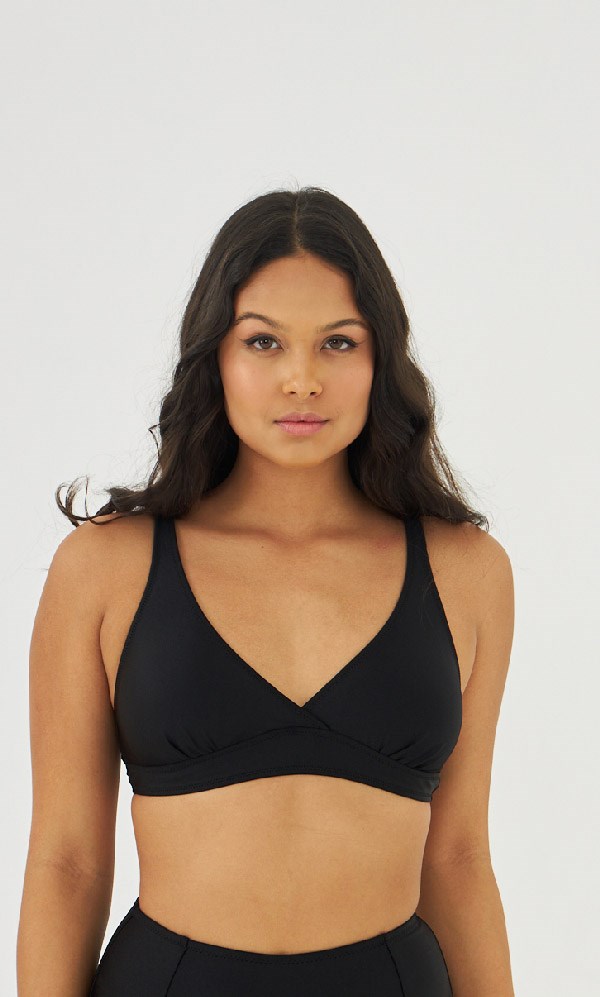 Starinci MayoStarinci Bikini Üstü Siyah Toparlayıcı Model